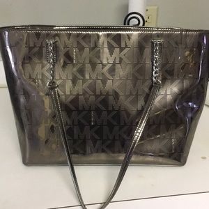 Sliver Michael Kors Purse
